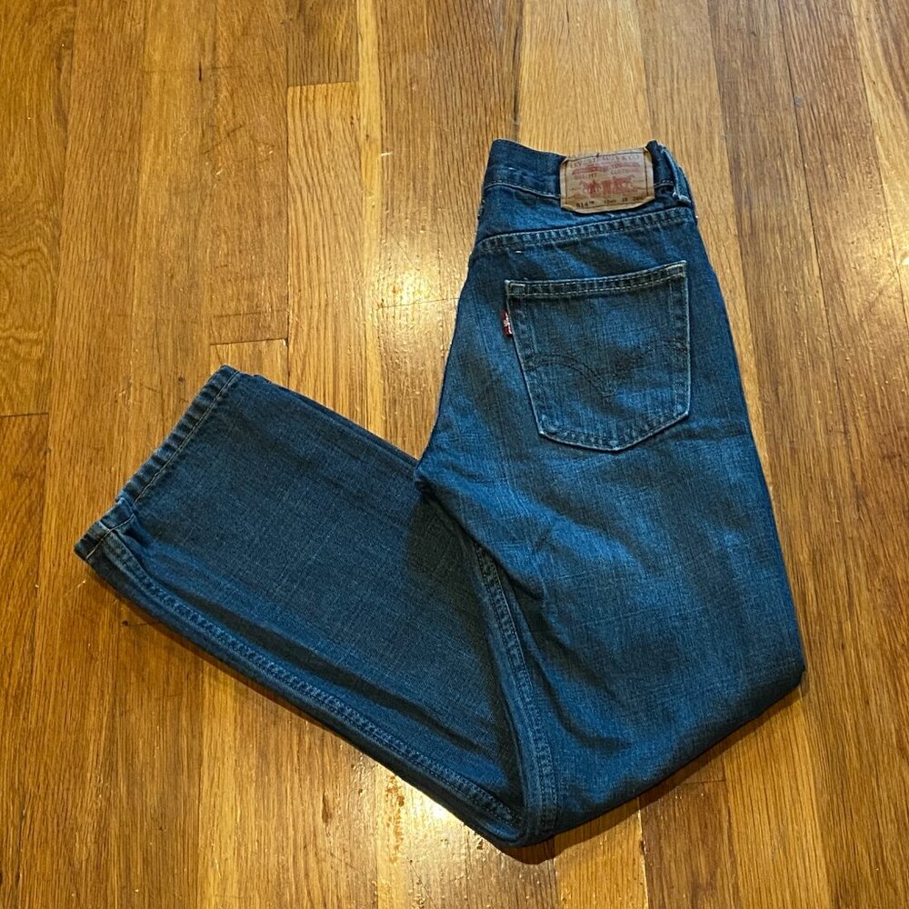 Girls Levi's Slim Straight 514 Jeans Size 12R